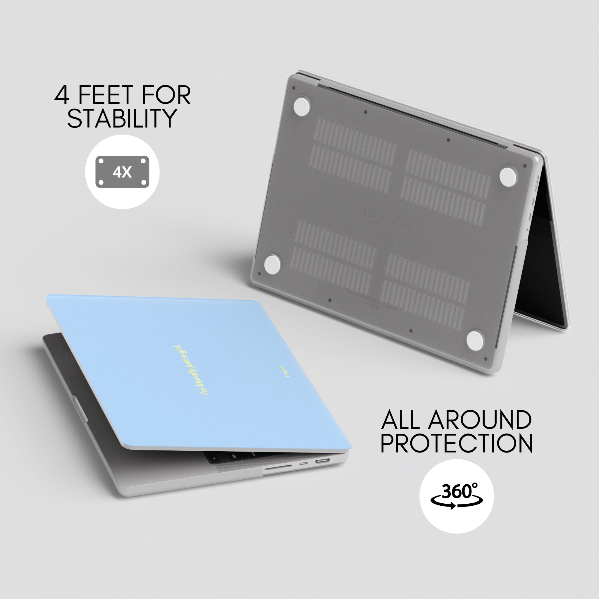 JUST A GIRL — MacBook Case