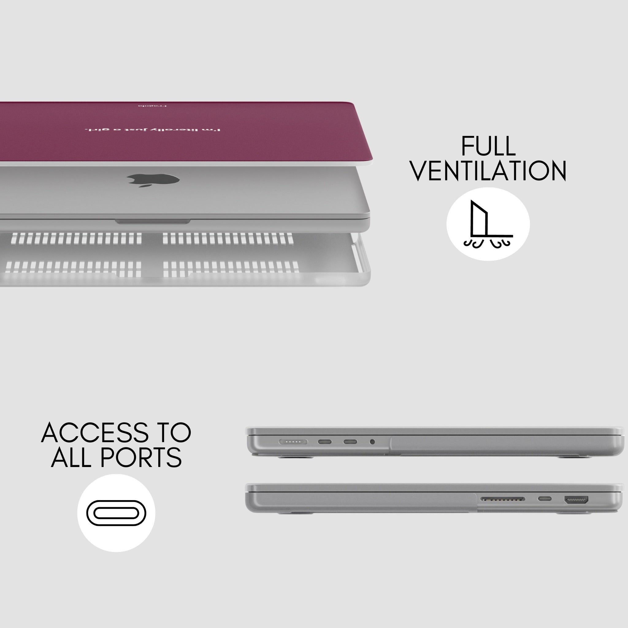 LITERALLY — MacBook Case