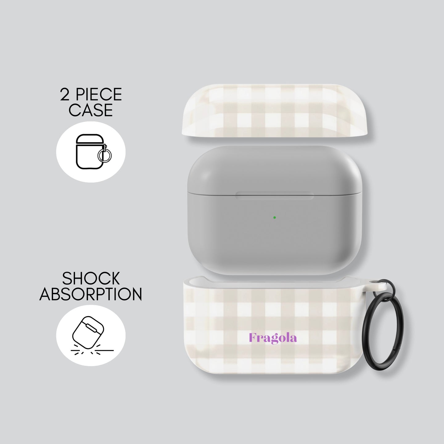 CREAM PUFF — AirPods Case