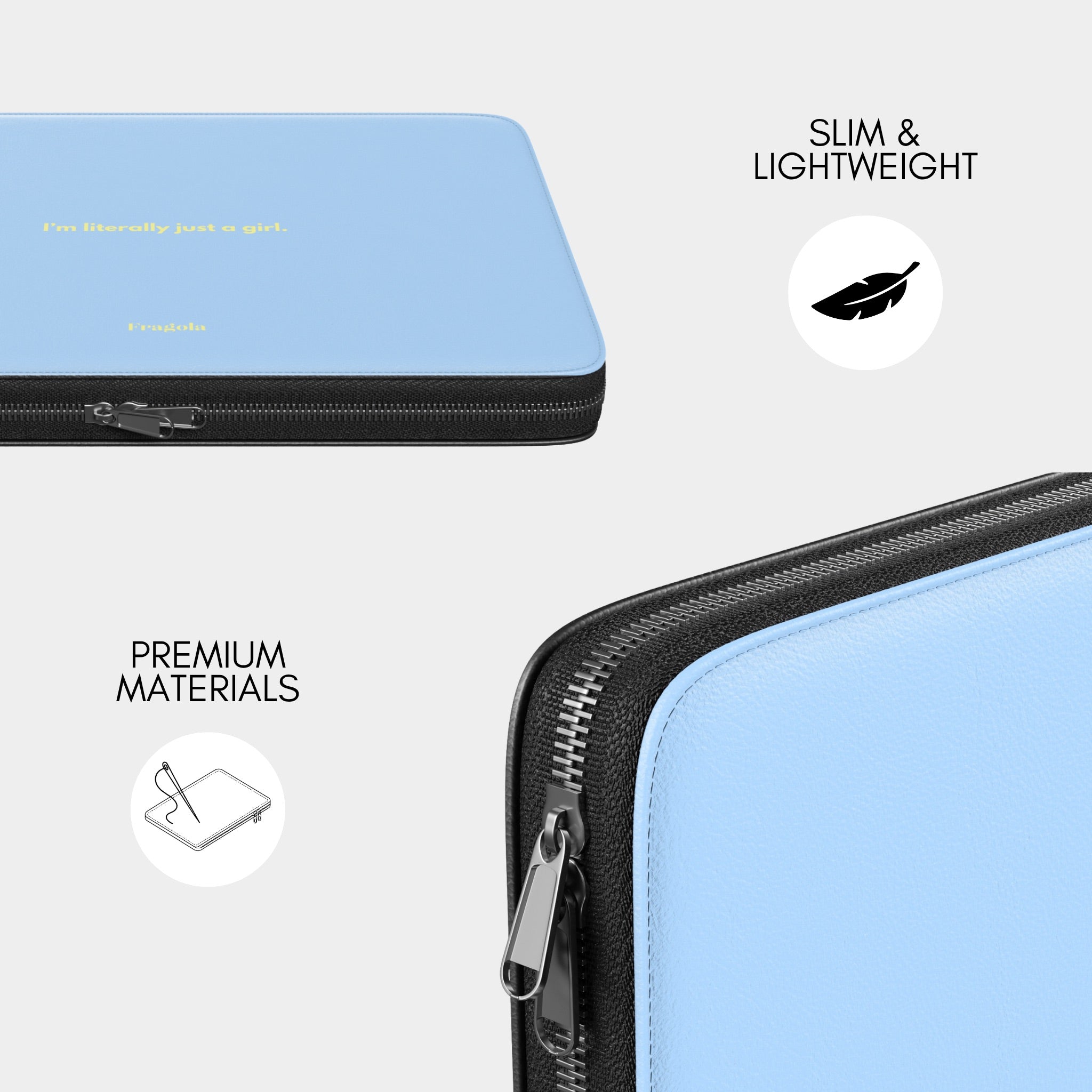JUST A GIRL — Laptop Sleeve