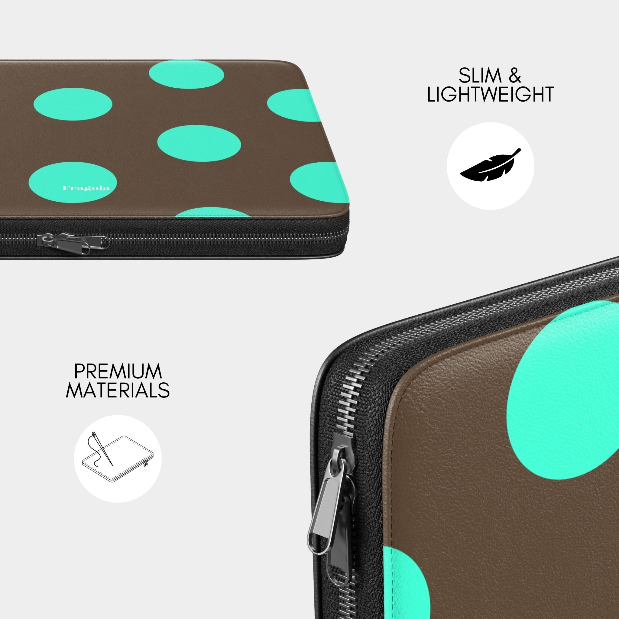 PEPPERMINT COCOA — Laptop Sleeve