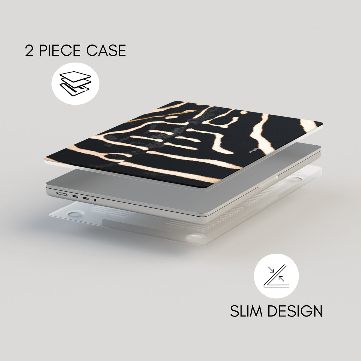 WILD ZEBRA — MacBook Case