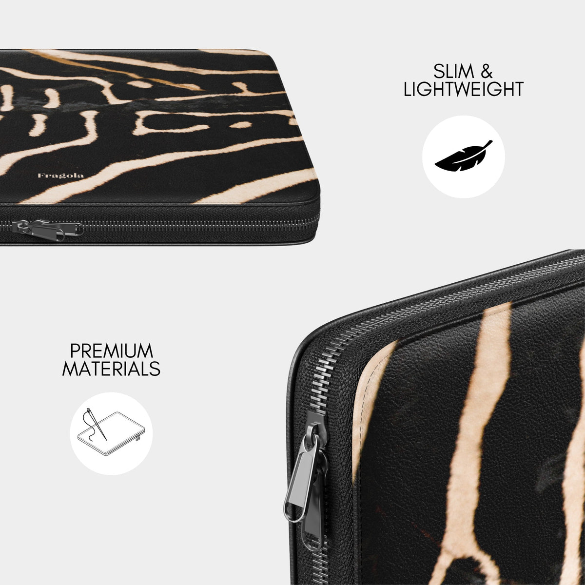 WILD ZEBRA — Laptop Sleeve