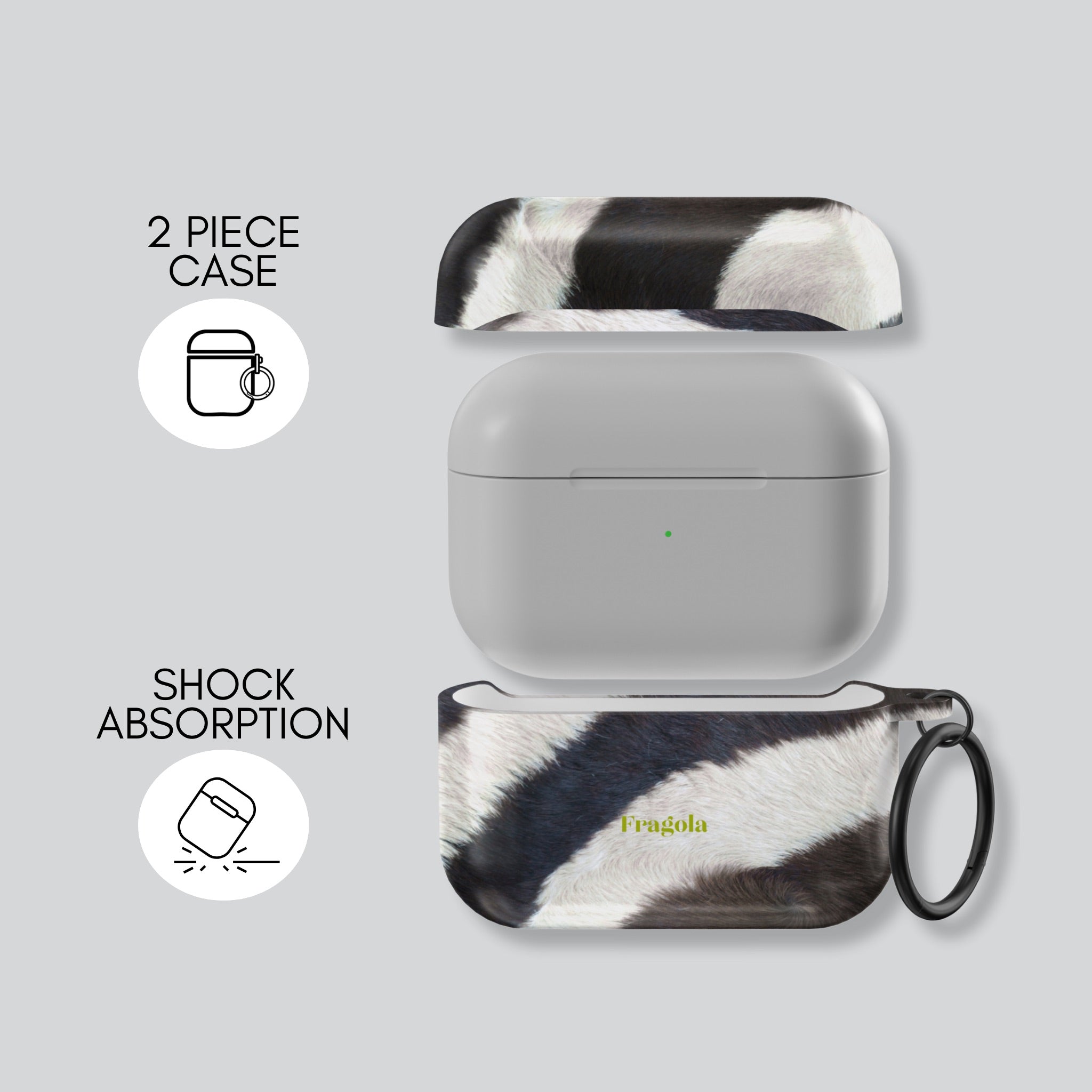 ZEBRA — AirPods Case – Fragola